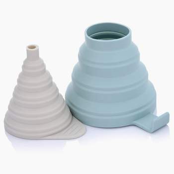 DUKA Set of Two Collapsible Silicone Funnels