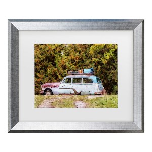 Trademark Fine Art - Leslie Montgomery Memories Of Family Adventures Matted Framed Art - 1 of 4