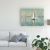Trademark Fine Art -Danhui Nai 'Sailboats At Sunrise' Canvas Art - 3 of 4