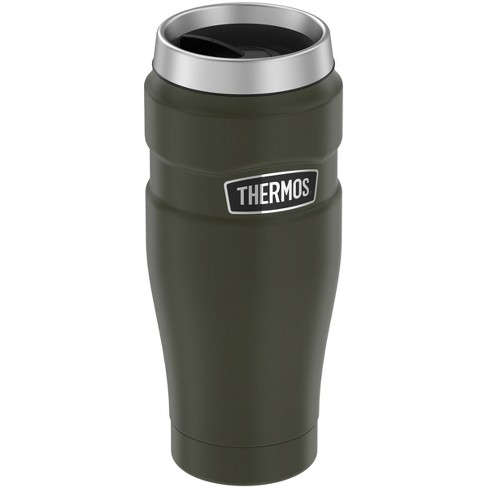 Thermos 16 oz. Stainless King Vacuum Insulated Coffee Mug - Army Green 