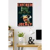 Trends International A Minecraft Movie - Chicken Jockey Framed Wall Poster Prints - 2 of 4