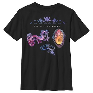 Boy's Mulan The Tale T-Shirt - 1 of 4