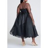 ELOQUII Women's Plus Size Strapless Crinoline Dress - 3 of 4