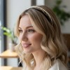 Unique Bargains Women's Solid Color Hairband 1 Set - 2 of 4