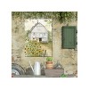 Cottage Garden West of The Wind Sunny Day Farm Green, Yellow, White 30 x 40 Inch Waterproof Gallery Wrapped Canvas, Outdoor Garden, Yard, Patio All - 2 of 2