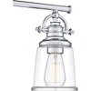 Quoizel Lighting Grant 3 - Light Vanity in  Polished Chrome - 4 of 4