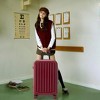 20"/24"/28" 3 pcs/set in ABS 360～ Spinner Wheel Luggage, Carry on Suitcase with Cup Holder & USB Port - 3 of 4