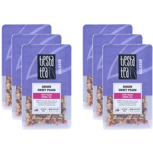 Tiesta Tea Ginger Sweet Peach - Case of 6 - 2.2oz - 1 of 2
