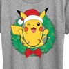 Women's - Pokémon - Pikachu Lights Wreath Short Sleeve Graphic T-Shirt - 2 of 4