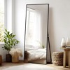 NicBex Large Freestanding Mirror Large Floor Mirror Aluminum Alloy Frame Oversized Mirror for Living Room Bedroom Entryway - 3 of 4