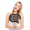 Big Dot of Happiness Funny Just Engaged - Black and White - Engagement Party Photo Booth Props Kit - 10 Piece - 2 of 4