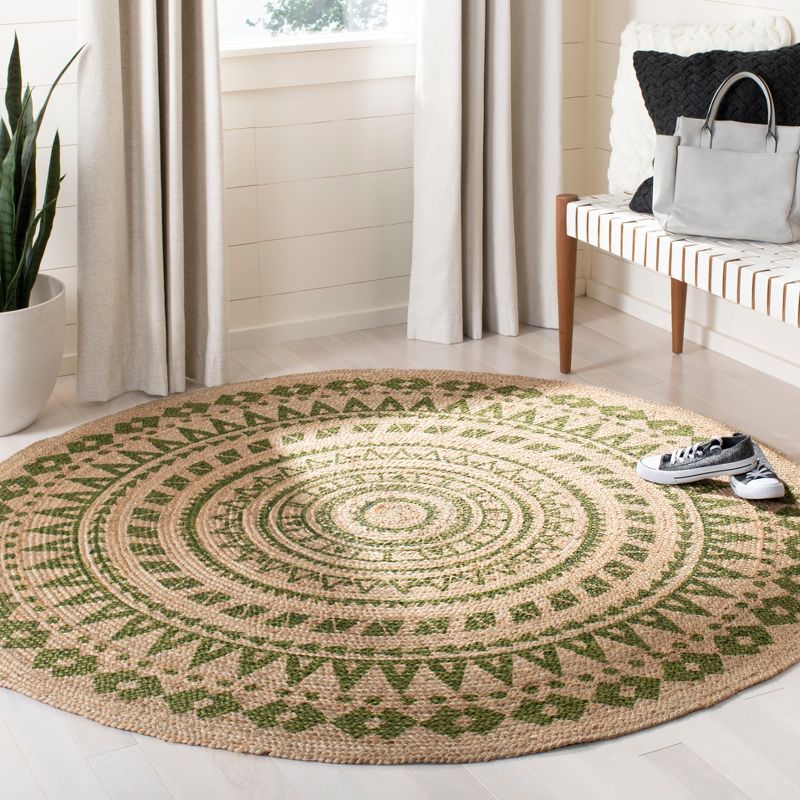 Natural Fiber NF802 Hand Woven Area Rug  - Safavieh, 2 of 4
