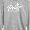 Boys' - Instant Message - Peace Be With You Long Sleeve Graphic T-Shirt - 2 of 4