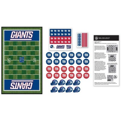 NFL New York Giants Checkers Game