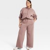 Women's Airy Sleek High-Rise Wide Leg Sweatpants - All In Motion™ - image 3 of 3