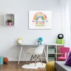 Stupell Industries Kind Brave Smart Rainbow, 30" x 40" - 2 of 4