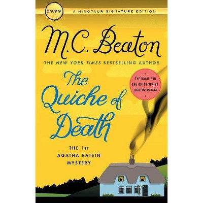 The Quiche of Death - (Agatha Raisin) by  M C Beaton (Paperback)