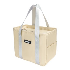 REGALWOVEN Oxford Waterproof Lightweight Insulated Durable Large Capacity Lunch Bags - 1 of 4