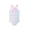 Andy & Evan  Toddler  Starfish Print Textured One Pc Swimsuit - 2 of 3