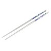 Unique Bargains Stainless Steel Flower Pattern Household Kitchen Chopsticks Silver Tone Green White Purple 5 Pairs - 2 of 3