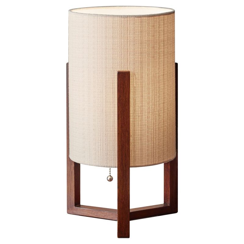 17&#34; Quinn Table Lantern Brown - Adesso, 1 of 5
