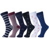 Alpine Swiss Mens Cotton 18 Pack Dress Socks Solid Ribbed Argyle Shoe ...