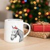Pavilion Gift Company - Christmas Saddle - 17 oz Mug - Drinkware - 4 of 4