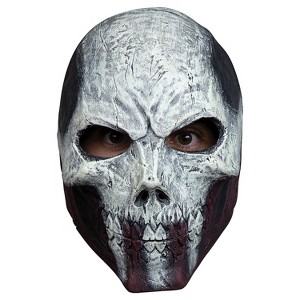 Ghoulish Adult Assault Skull Costume Mask -  - Gray - 1 of 1