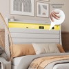 Comfy Upholstered Platforms Bed Frame , Modern Bed Frame with Wood Slat Support, No Box Spring Needed, Easy Assembly - 4 of 4