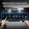 Range Hood 30 Inch, 700CFM,Stainless Steel Kitchen Stove Vent Hood,3 Speed Exhaust Fan Touch/Remote Control,LED lights Timer,High Suction power - image 3 of 4