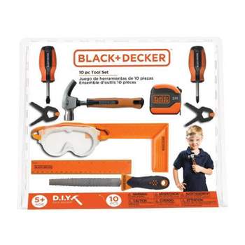  Black + Decker 23-Piece Kids Junior Tool Set Kids