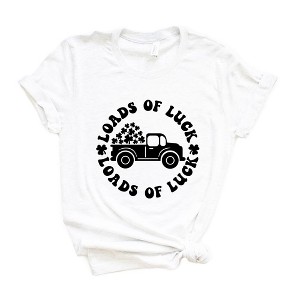 Simply Sage Market Women's Loads Of Luck Truck Short Sleeve Graphic Tee - 1 of 4