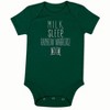 NCAA Hawaii Rainbow Warriors Infant Toddler Boys' 3pk Bodysuit - 3 of 4