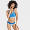 Women's Cotton Blend Bikini Underwear with Lace - Auden™ - 3 of 4