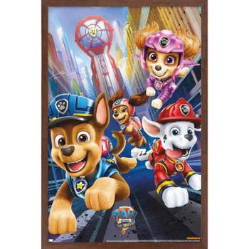 Trends International Nickelodeon Paw Patrol Movie - Action Framed Wall Poster Prints
