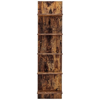 47" x 11.7" Pine Wall Shelf Brown - Danya B.