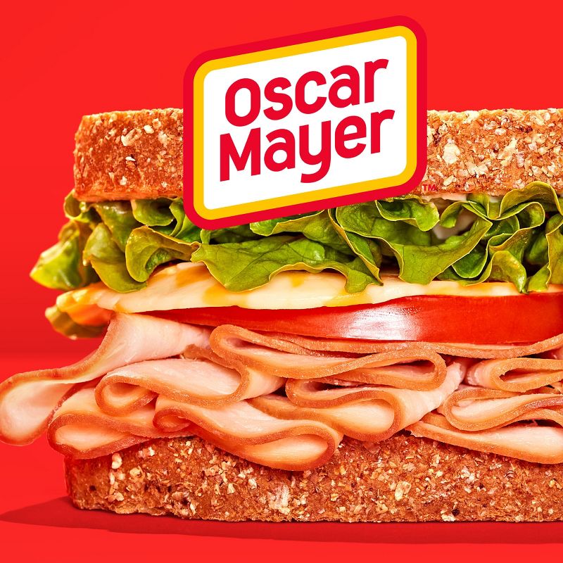 Oscar Mayer Deli Fresh Smoked Turkey Breast Sliced Lunch Meat Mega Pack - 22oz, 4 of 10