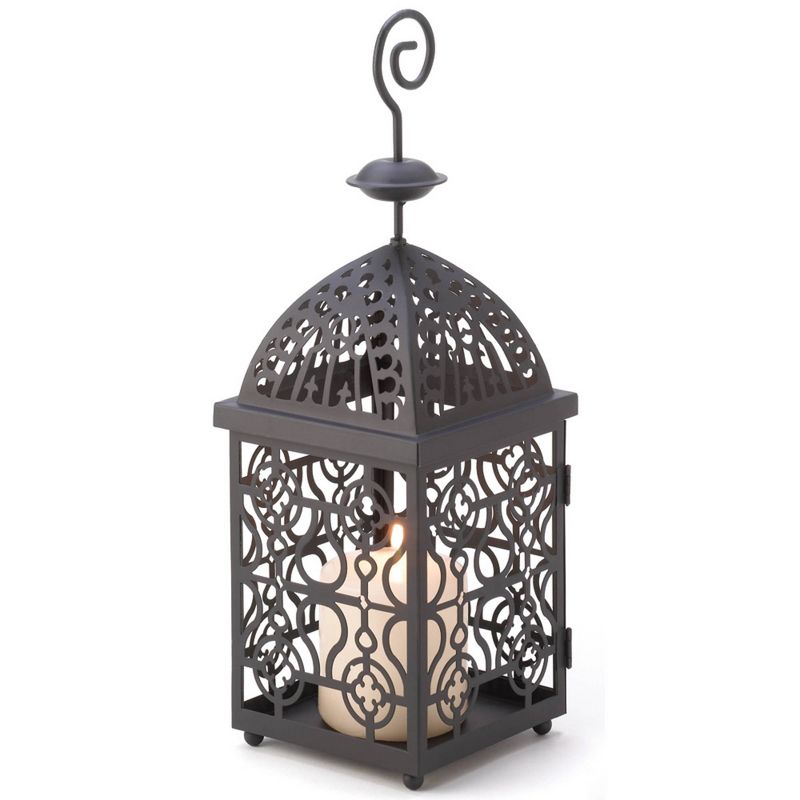 13.75&#34; Iron Moroccan Birdcage Outdoor Lantern Bronze - Zingz &#38; Thingz, 1 of 4