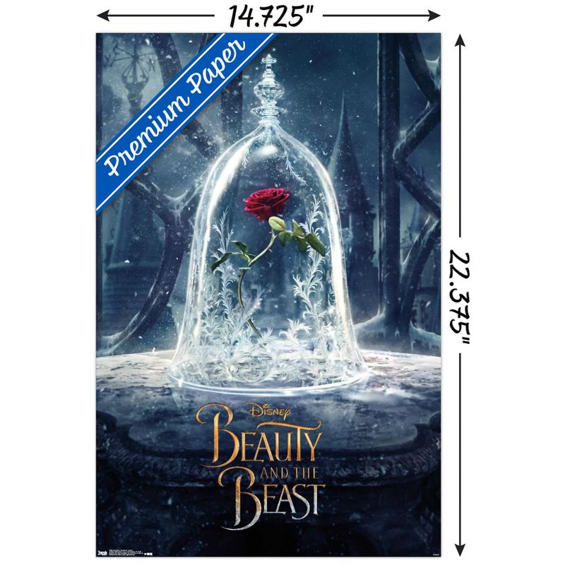 Trends International Disney Beauty And The Beast - Teaser Unframed Wall Poster Prints, 3 of 7