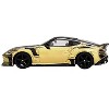 Nissan Z VeilSide FFZ400 Gold Chrome with Black Top Limited Edition 1/64 Diecast Model Car by Mini GT - 3 of 4