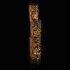 19" Triple Tiki Solar Concrete Garden Decor Brown - Alpine Corporation: LED Light-Up, Weatherproof - 4 of 4