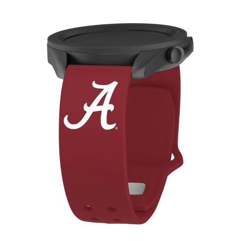 Ncaa Alabama Crimson Tide Samsung Watch Compatible Silicone Band 22mm Target