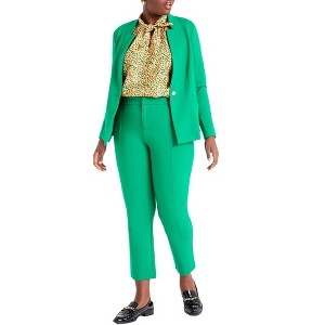 ELOQUII Women's Plus Size The Ultimate Stretch Slim Leg Pant - 1 of 4