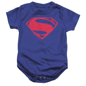 Baby Justice League Movie Superman Solid Color Infant Bodysuit - 1 of 3