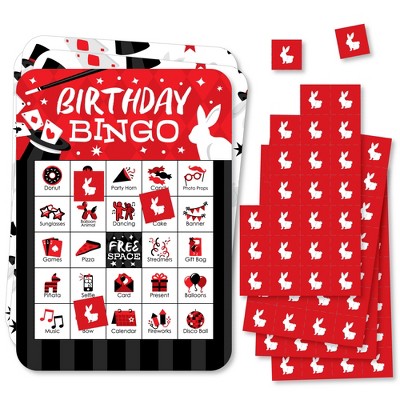 Big Dot of Happiness Scoop Up the Fun – Sorvete – Cartas e Marcadores de  Bingo – Jogo de Bingo de Festa – Conjunto de 18