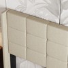 Famapy Queen Size Upholstered Bed Frame with USB Ports & LED Headboard,TB117-Tested Fabric,Style+Safe,Multiple Headboard Styles,Bedroom Centerpiece - 4 of 4