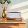 Unique Bargains Digital Temperature Dimmable Triple Corded Electric Alarm Clock - 2 of 4