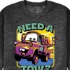 Men's - Disney - Mater Need A Tow Graphic Fleece Sweatshirt - 2 of 4