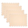 Saro Lifestyle Scalloped Hem Placemat (Set of 4) - 3 of 4