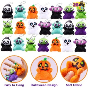 Joyfy Halloween Party Favors 28 PCS Mini Plush Toy Bulk for Kids